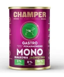 champer-gastro-monobialkowa-z-jagniecina-mokra-karma-dla-psa-400g