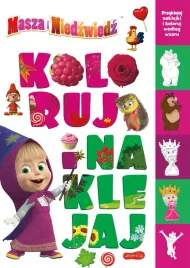 masza-i-niedzwiedz-koloruj-i-naklejaj-kolorowanka-naklejki