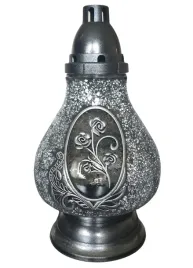 znicz-lampion-karafka-witraz-srebrno-czarny-piekne-zdobienie-roza-38cm