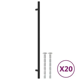 vidaxl-uchwyty-do-szafek-20-szt-czarne-320-mm-stal-nierdzewna
