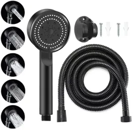 czarny-zestaw-prysznicowy-natryskowy-sluchawka-prysznicowa-z-wezem-uchwyt