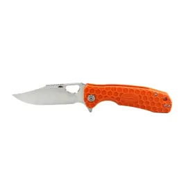 noz-honey-badger-clippoint-medium-orange-hb4074