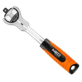 neo-08-540-grzechotka-obrotowa-precyzyjna-klucz-prosty-1-4-360-72t-155-mm