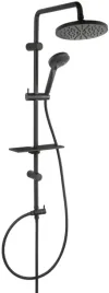 ferro-zestaw-natryskowy-scienny-z-deszczownia-rondo-lux-black-czarny-np23-