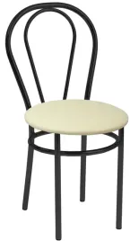 krzeslo-kuchenne-tulipan-czarny-bezowy-gladki