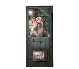 dekoracja-drzwi-psychiatrycznych-na-halloween