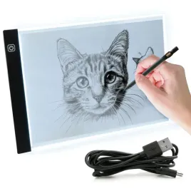 deska-kreslarska-a4-tablet-do-rysowania-tablica-led-podswietlana-kalka