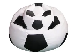 fotel-pufa-pilki-worek-podnozek-gratis