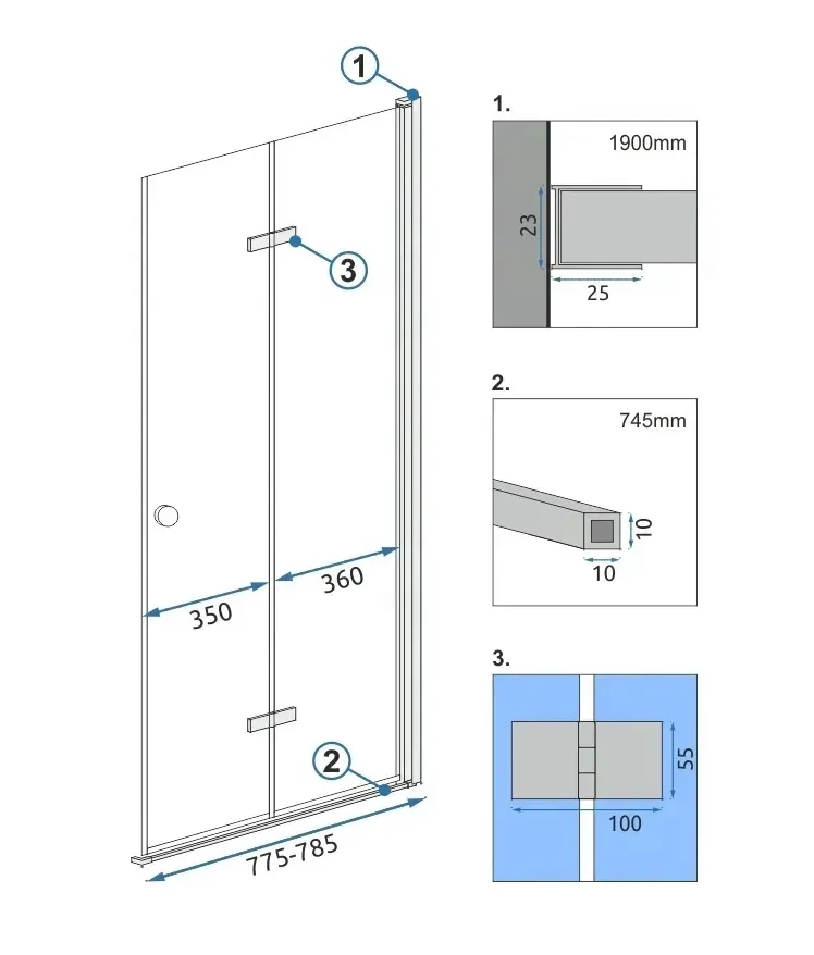 modul-kabiny-fold-n2-chrom-120-rea