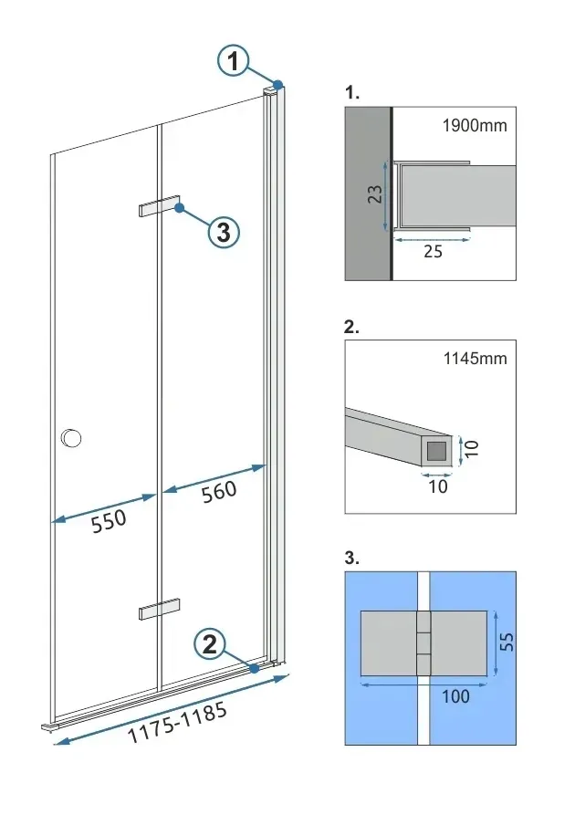 modul-kabiny-fold-n2-chrom-80-rea