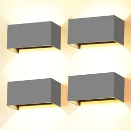 cwycfw-24w-led-lampy-scienne-wewnetrzne-szare-4-sztuki-3000k-ip65