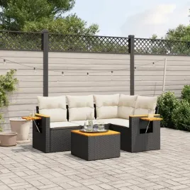 vidaxl-5-cz-zestaw-wypoczynkowy-do-ogrodu-poduszki-czarny-rattan-pe