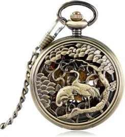 vintage-retro-zegarek-kieszonkowy-kwarcowy-elegant