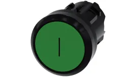 przycisk-22mm-tworzywo-zielony-inskrypcja-i-plaski-z-samopowrotem-sirius-a