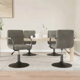 vidaxl-obrotowe-krzesla-stolowe-4-szt-jasnoszare-obite-aksamitem