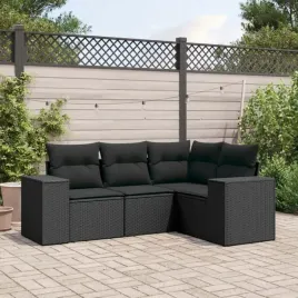 vidaxl-4-cz-zestaw-wypoczynkowy-do-ogrodu-poduszki-czarny-rattan-pe