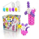 klocki-konstrukcyjne-wafle-meli-basic-constructor-pink-400-el-puzzle-gofry-stan-nowy