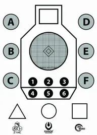 tarcze-strzeleckie-range-solutions-aim-small-50-sztuk