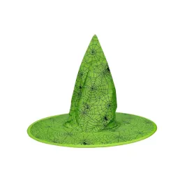 kapelusz-czarownicy-wiedzmy-neonowy-z-pajeczyna-na-halloween