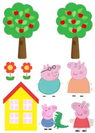 wydruk-oplatek-cukrowy-na-tort-swinka-peppa-napis-gratis