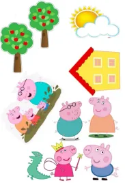 wydruk-oplatek-cukrowy-na-tort-swinka-peppa-napis-gratis
