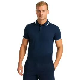 meska-elegancka-koszulka-polo-granatowa-biale-wstawki-roz-l