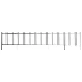 vidaxl-ogrodzenie-z-pretow-z-grotami-stalowe-85-x-15-m-czarne