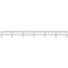vidaxl-panele-ogrodzeniowe-z-grotami-stal-05-075-x102-m-czarne