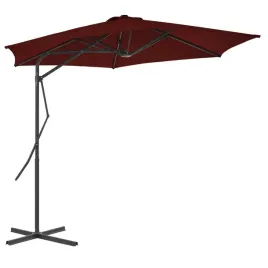 vidaxl-parasol-ogrodowy-na-stalowym-slupku-bordowy-300x230-cm