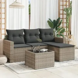 vidaxl-5-cz-zestaw-wypoczynkowy-do-ogrodu-poduszki-szary-rattan-pe