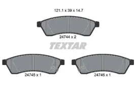 2474401-klocek-hamulcowy-kpl-textar