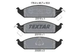 2331801-klocek-hamulcowy-kpl-textar