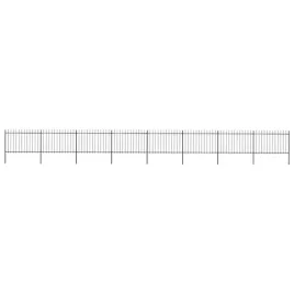 vidaxl-ogrodzenie-z-pretow-z-grotami-stalowe-136-x-12-m-czarne