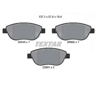 2454901-klocek-hamulcowy-kpl-textar-waga-produktu-1-kg