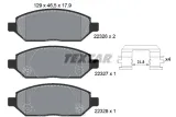 2232601-klocek-hamulcowy-kpl-textar-producent-czesci-textar