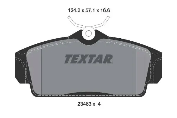 2346302-klocek-hamulcowy-kpl-textar