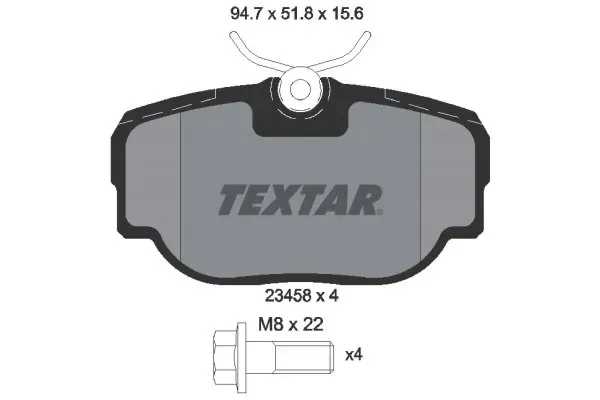 2345801-klocek-hamulcowy-kpl-textar