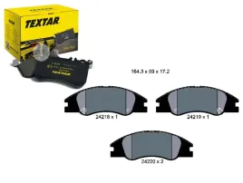 2421801-klocek-hamulcowy-kpl-textar