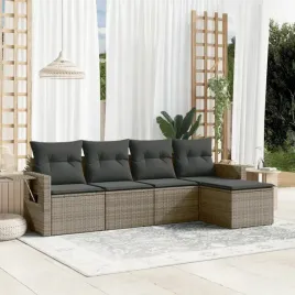 vidaxl-5-cz-zestaw-wypoczynkowy-do-ogrodu-poduszki-szary-rattan-pe