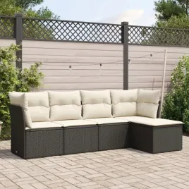 vidaxl-5-cz-zestaw-wypoczynkowy-do-ogrodu-poduszki-czarny-rattan-pe