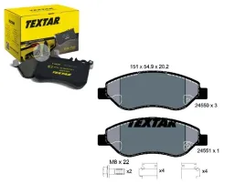 2455001-klocek-hamulcowy-kpl-textar