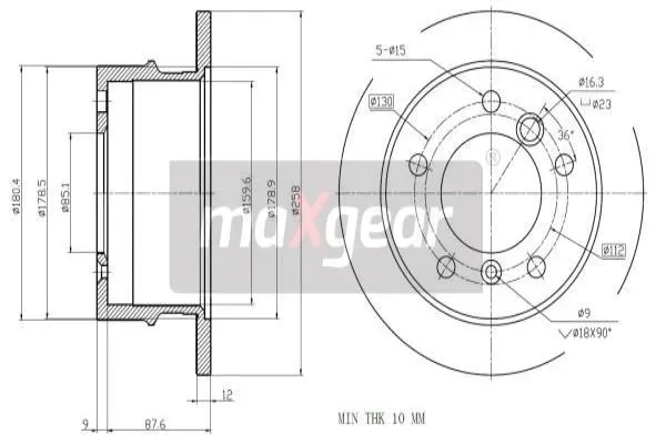 19-0793-tarcza-ham-db-t-sprinter-maxgear-typ-samochodu-autobusy-samochody-dostawcze-samochody-osobowe