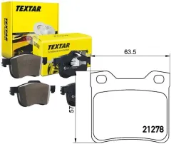 2127803-klocek-hamulcowy-kpl-textar