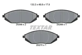 2526801-klocek-hamulcowy-kpl-textar