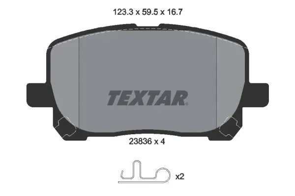 2383601-klocek-hamulcowy-kpl-textar-stan-nowy