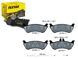 2319002-klocek-hamulcowy-kpl-textar