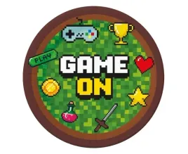 talerzyki-game-on-23-cm-6-szt-piksele-urodziny-gracza