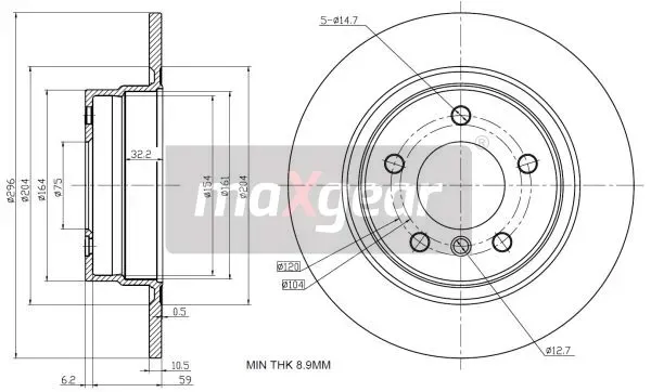 19-1939-tarcza-ham-bmw-t-e87-e90-maxgear-stan-nowy