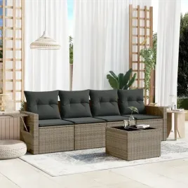 vidaxl-5-cz-zestaw-wypoczynkowy-do-ogrodu-poduszki-szary-rattan-pe