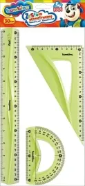 zestaw-geometryczny-bambino-3-elementy-linijka-30cm-flexi-ekierka-katomierz